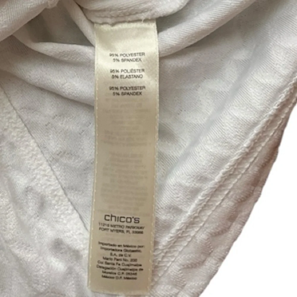 Zenergy by Chico’s White Golf Vest - Size 1 (US 8) - Picture 4 of 7